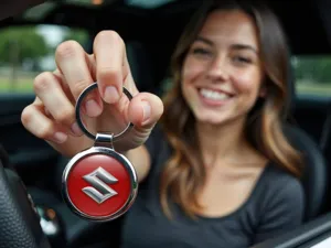 Suzuki Designer Schlüsselanhänger Hochwertige Qualität